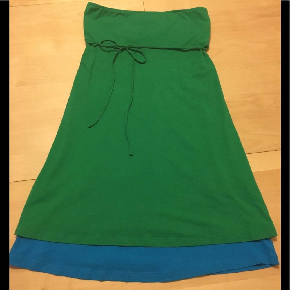 VS Green & Blue Dress